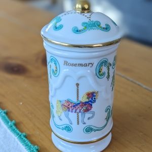 Rosemary from the Lenox Carousel Spice Collection